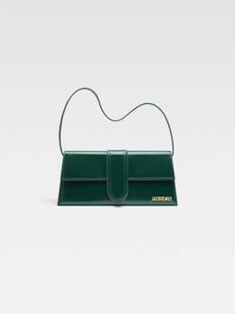 Длинная сумка с клапаном Jacquemus The long Bambino, темно-зеленый 221ba013-3128-590 | dark green