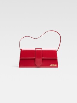 Длинная сумка с клапаном Jacquemus The long Bambino, цвет Red/Gold 221ba013-3128-47g | red/gold