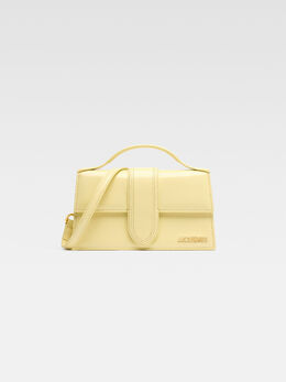 Большая сумка с клапаном Jacquemus The large Bambino, желтый 213ba007-3128-205 | pale yellow