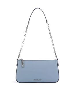 Сумка на плечо Empire из мелкозернистой кожи Michael Kors, серый 32h3s8ew6l-464 | blaugrau