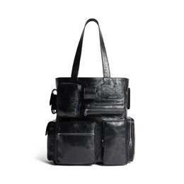 Сумка-тоут Superbusy Balenciaga, черный 785296210c81000 | черный