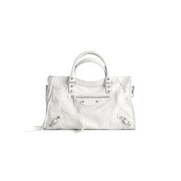 Средняя сумка Le City Balenciaga, белый 7977862aa9s9104 | оптический белый