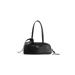 Маленькая сумка для боулинга Carrie Balenciaga, черный 8329202abnq1000 | черный
