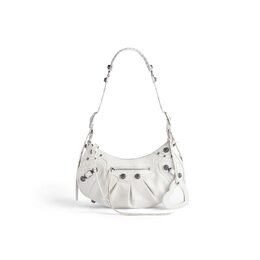 Маленькая сумка через плечо Le Cagole Balenciaga, белый 6713071vg9y9104 | белый