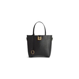 Мягкая маленькая сумка-тоут в форме песочных часов Balenciaga, черный 8104152abe71000 | черный