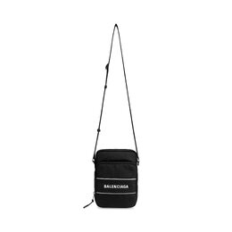 Спортивная маленькая сумка-мессенджер Balenciaga, черный/белый 6386572hfnx1090 | черный / белый