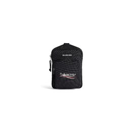 Сумка-мессенджер Explorer Crossbody Balenciaga, черный 6202602aa291090 | черный