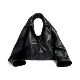 Сумка-куртка из кожи Garde Robe Balenciaga, черный 8119922abjo1000 | черный