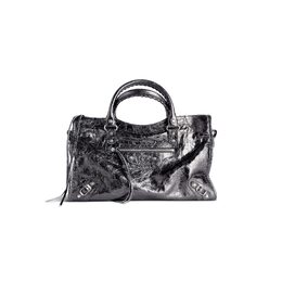 Сумка Le City Medium, металлизированная Balenciaga 7977862aa9r1314 | стальной серый