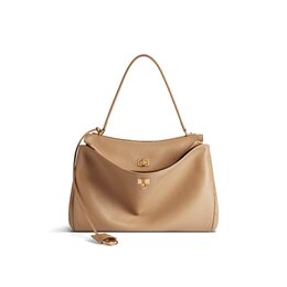 Сумка Rodeo среднего размера Balenciaga 7897722aa4v2621 | латте