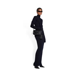 Сумка-клапан Le Cagole XS Balenciaga, черный 719082210kr1000 | черный