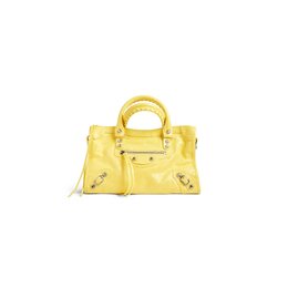 Маленькая сумка Le City Balenciaga, желтый 7977892aa9s3504 | желтый