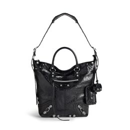 Сумка-тоут Le Cagole среднего размера Balenciaga, черный 719067210kr1000 | черный