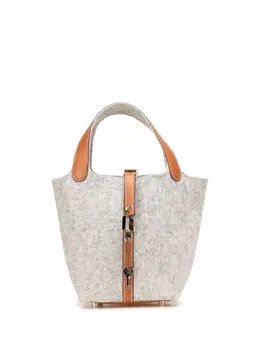 Hermes 2020 Feutre and Swift Picotin Lock 18 handbag 30632167