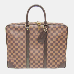 Louis Vuitton Brown Damier Ebene Canvas Voyage Document Bag 1160368