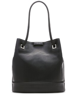 Сумка-тоут из ясеня с магнитной застежкой Calvin Klein 16263786 | black/silver