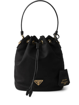 Сумка-ведро Prada mini Re-Edition 1978, черный 1be067vwoprv44 | черный