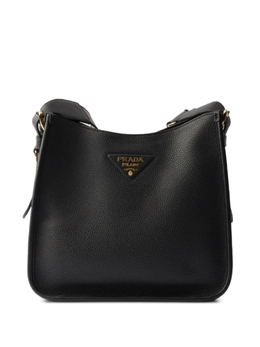 Prada кожаная сумка среднего размера, черный 1bc073v7no2dkv | черный