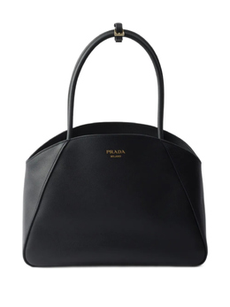 Большая кожаная сумка-тоут Prada, черный 1bg519vooo2cys | черный