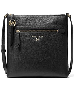 Маленькая сумка через плечо jet set charm north south flat Michael Kors, черный 12163264 | black