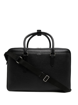Smythson дорожная сумка с логотипом, черный 1029347 | черный