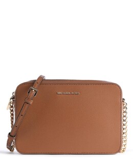 Сумка через плечо Jet Set из зерненой яловой кожи Michael Kors, коричневый 32s4gtvc3l-230 | braun