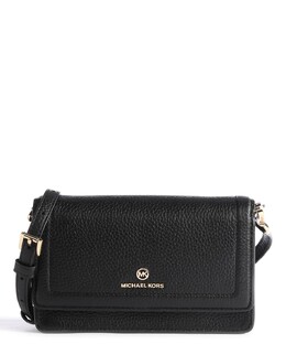 Сумка через плечо с подвеской Jet set из зерненой яловой кожи Michael Kors, черный 32s1gt9c5l-001 | schwarz