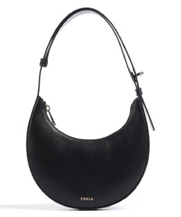 Мини-Сумка через плечо Delizia из мелкозернистой кожи Furla, черный we00649-ax0733-o6000 | schwarz