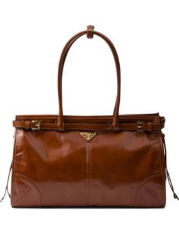 Prada большая сумка-тоут Bonnie, коричневый 1ba433vmoo2cyr | коричневый