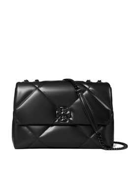 Сумка через плечо Tory Burch Kira из стеганой кожи, черный 174882002 | черный
