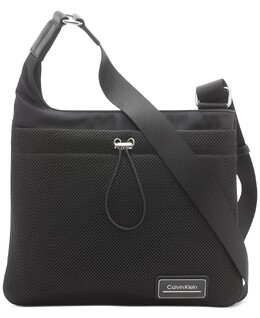 Нейлоновая сумка через плечо jessie mesh pocket Calvin Klein, черный 14357866 | black
