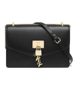 Большая сумка через плечо Elissa DKNY 14989062 | blk/gold