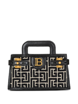 Balmain маленькая сумка-тоут B-Buzz, черный fn1kj997tjgh | черный