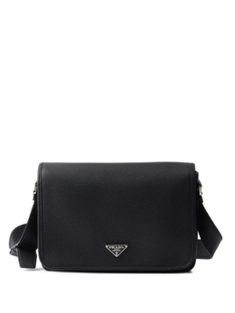 Prada фактурная сумка-мессенджер, черный 2vd075vooo2bbe | черный
