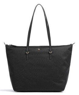 Шоппер из переработанной кожи Lauren Ralph Lauren, черный 431-950007-002 | schwarz