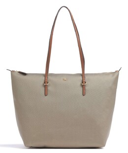 Шоппер из переработанной кожи Lauren Ralph Lauren, бежевый 431-950007-003 | beige