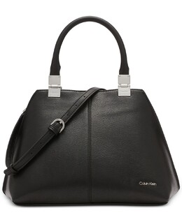 Гранитная сумка-трансформер с магнитной застежкой Calvin Klein 16263775 | black/silver