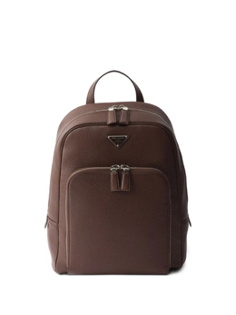 Prada структурированный рюкзак, коричневый 2vz102vdoo2bbe | коричневый