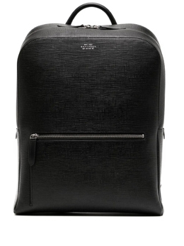 Smythson рюкзак из зернистой кожи, черный 1027759 | черный