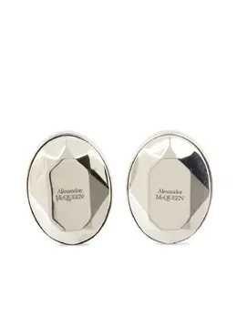 Alexander McQueen The Faceted Stone earrings 20286508
