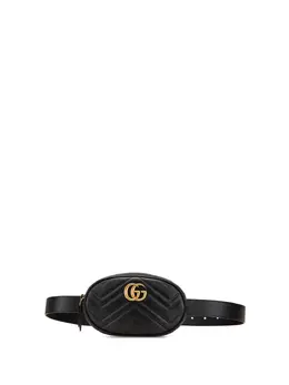 Gucci 2016-2024 GG Marmont Matelasse Leather belt bag 30683051