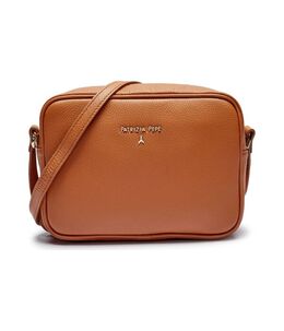 Кожаная сумка через плечо Patrizia Pepe, коричневый pk252w00000752300os | karamelinė