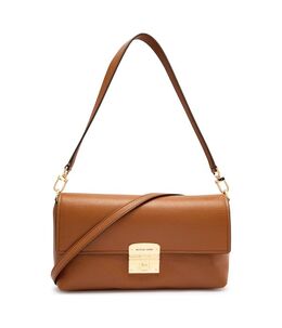 Кожаная сумка через плечо Addie Michael Kors, коричневый mk252w00003423000os | ruda