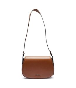 В комплект входит кожаная сумка через плечо. Michael Kors, коричневый mk251w00003723000os | ruda