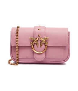 Кожаная сумка через плечо Love One Pocket Pinko, коричневый pi251w000062c5600os | kaštonų