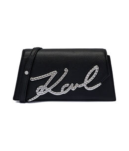 Сумка через плечо k/signature 2.0 Karl Lagerfeld, черный kl245w00009408700os | juoda