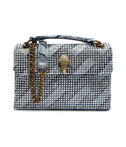 Сумка через плечо из денима Kensington Kurt Geiger, синий kg252w00004705000os | mėlyna