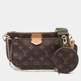 Louis Vuitton Brown Monogram Multi Pochette Accessoires Shoulder Bag 1160874