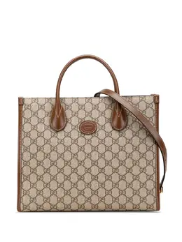 Gucci 2000-2015 Small GG Supreme Interlocking G Tote satchel 30710533