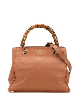 Gucci 2016-2025 Small Calfskin Bamboo Shopper satchel 30687054